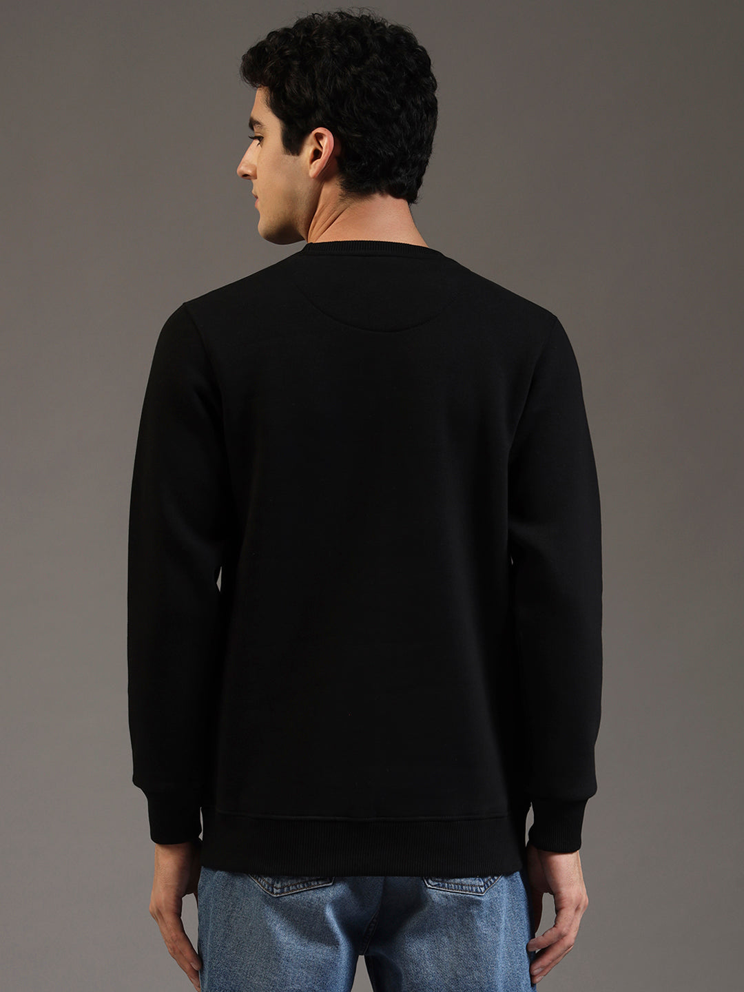 Blue Lemon Embroidered Hash Brown Sweatshirt