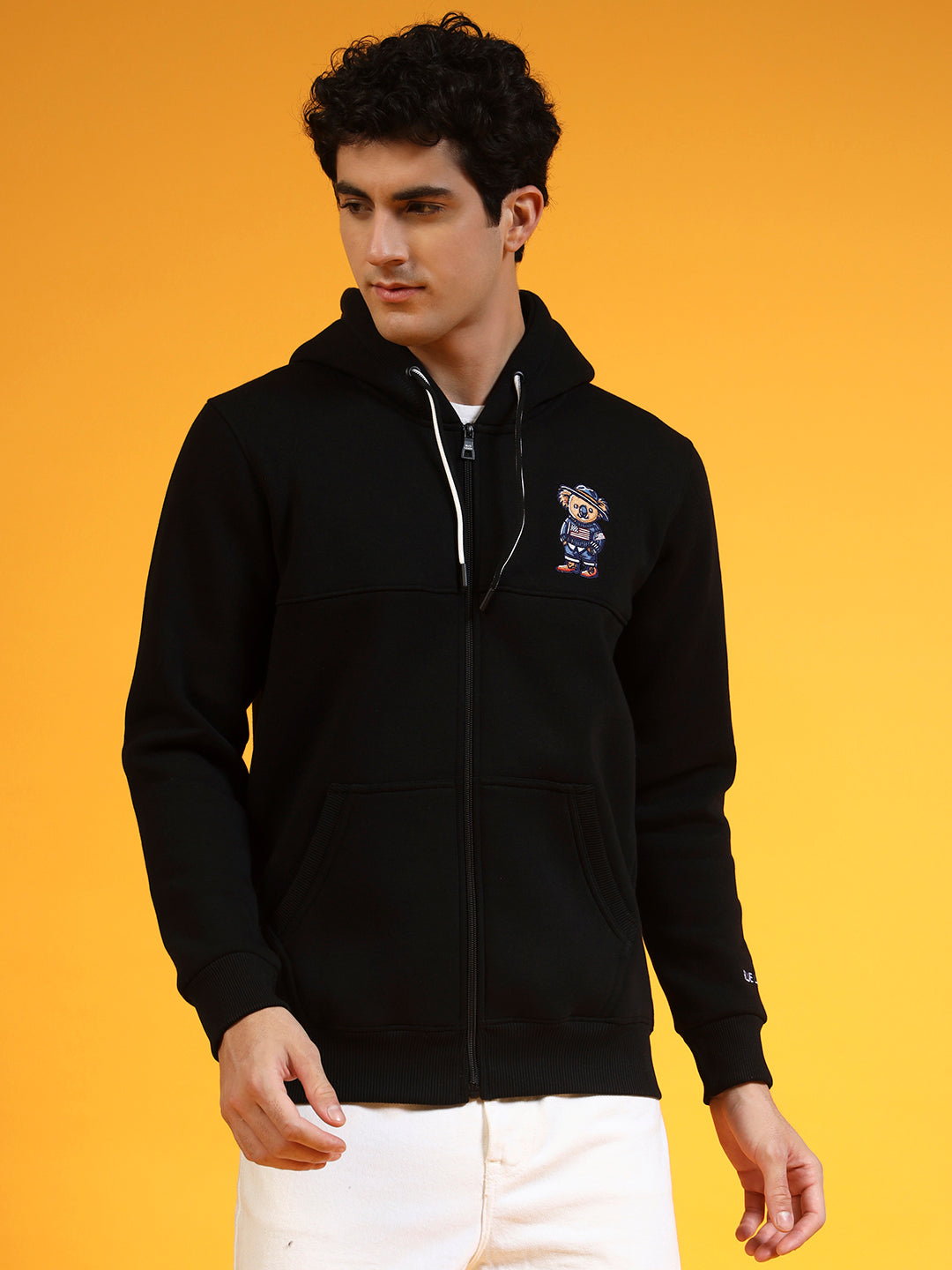 Blue Lemon Red Zip-Up Hoodie