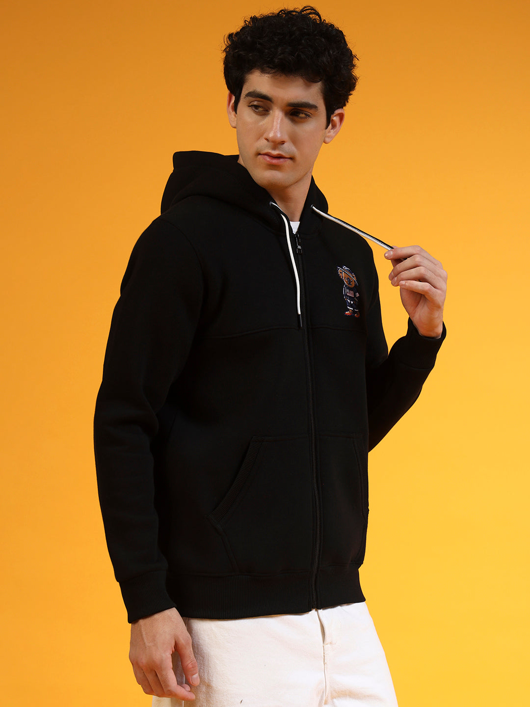Blue Lemon Red Zip-Up Hoodie