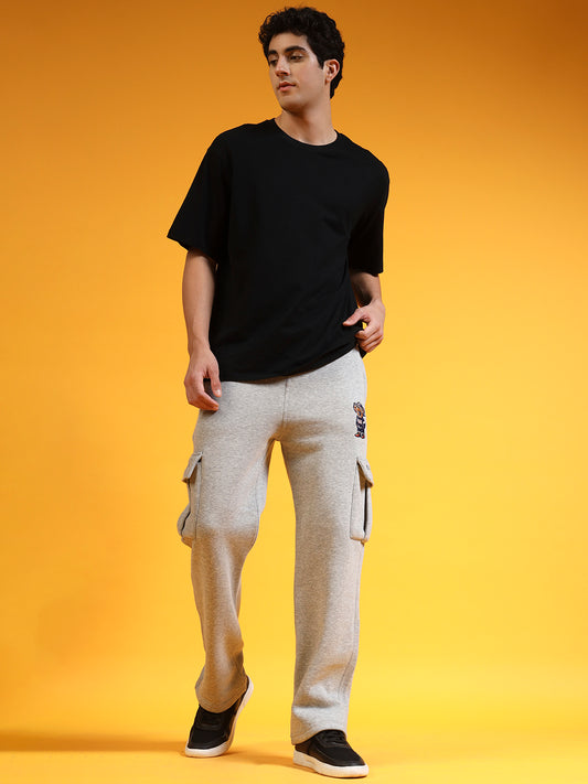 Blue Lemon Grey Track Sweatpants