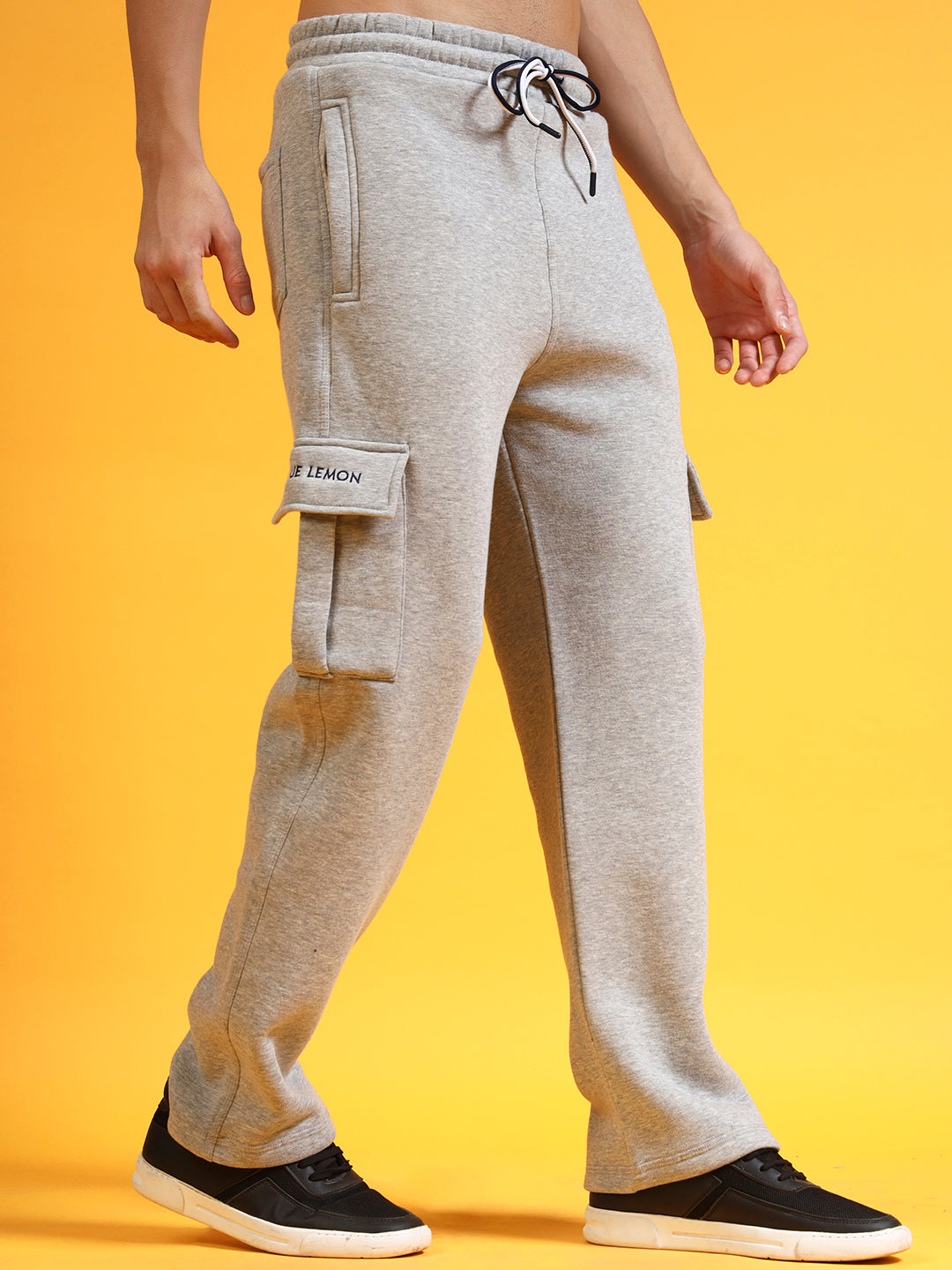 Blue Lemon Midnight Black Track Sweatpants