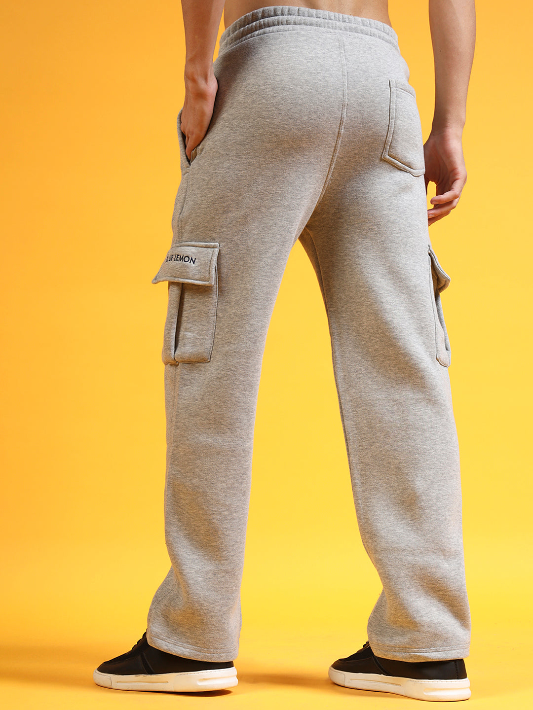 Blue Lemon Midnight Black Track Sweatpants