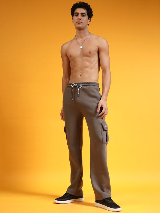 Blue Lemon Dusty Brown Track Sweatpants