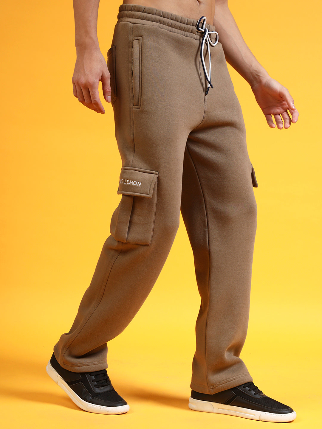 Blue Lemon Midnight Black Track Sweatpants