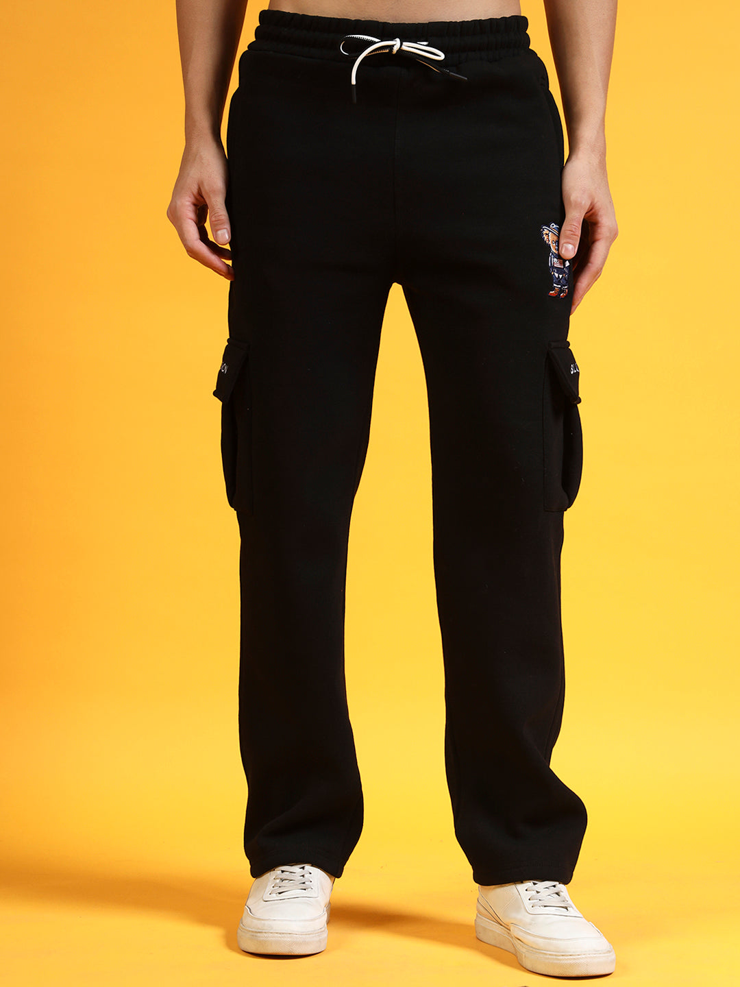 Blue Lemon Midnight Black Track Sweatpants