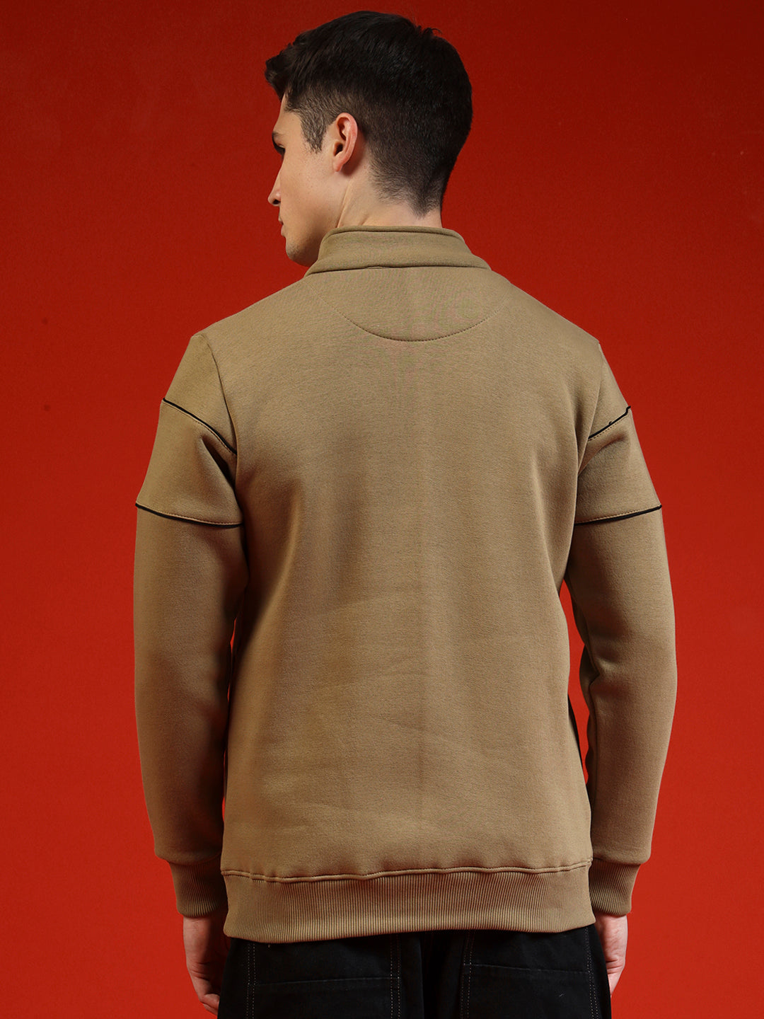 Blue Lemon Maroon Quarter-Zip Sweatshirt