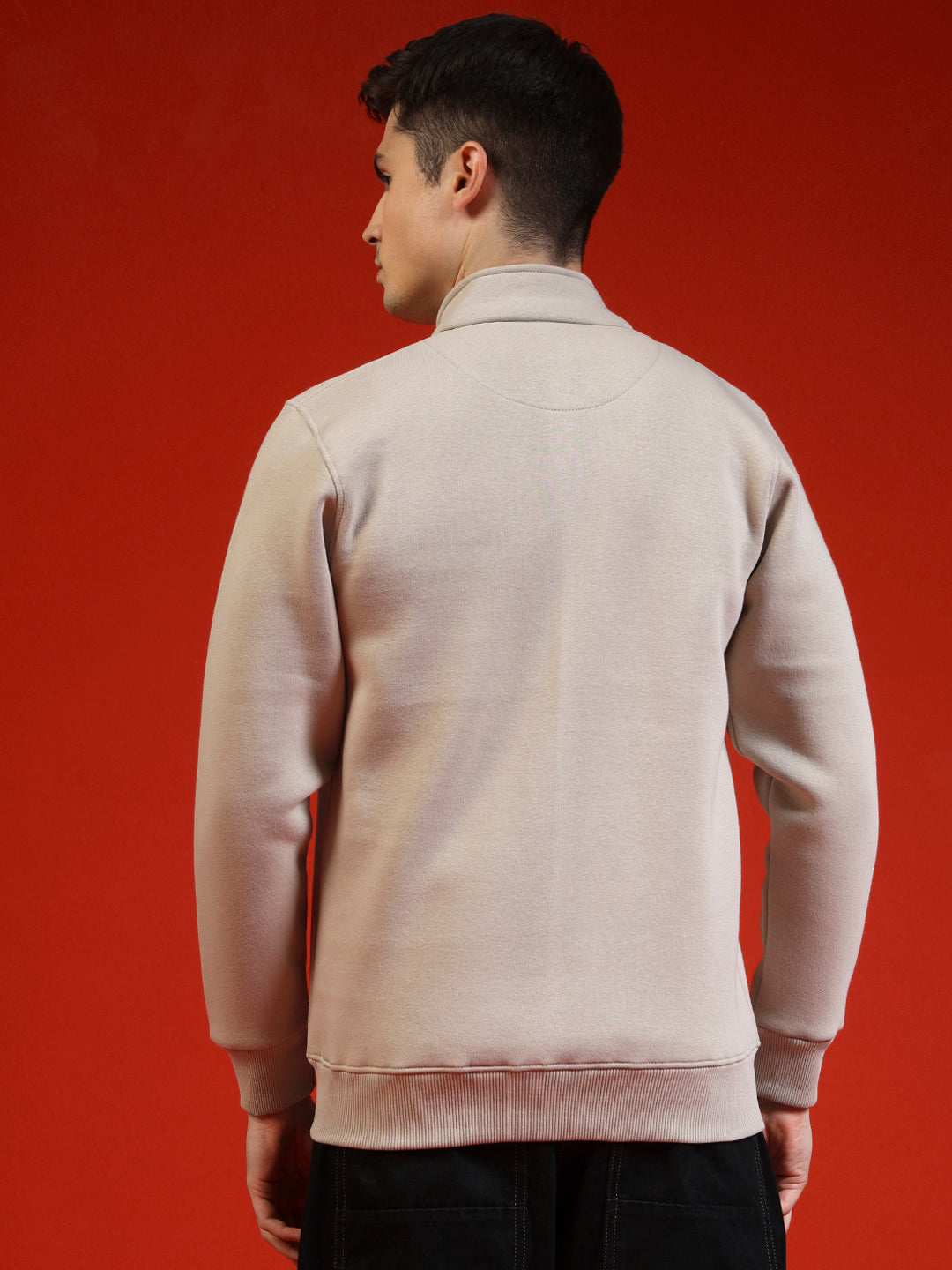 Blue Lemon Hazelnut Brown Zip up Sweatshirt